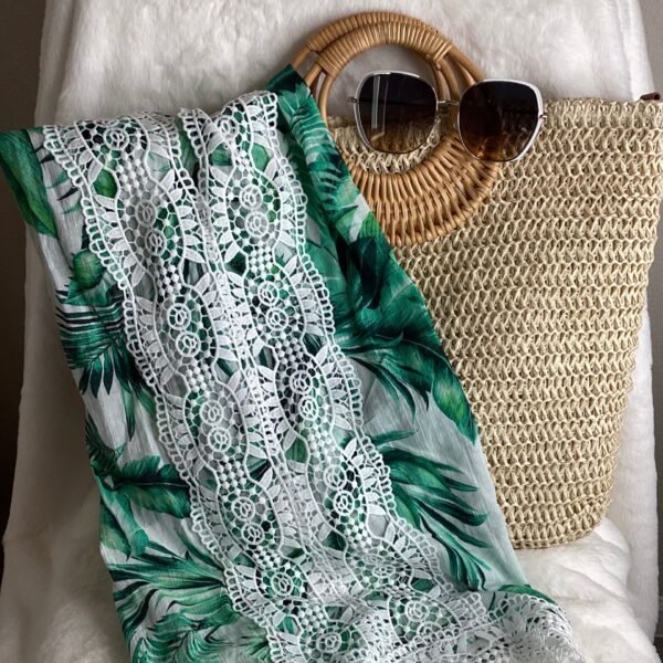 Tropical leaves swim cover 3 pc.