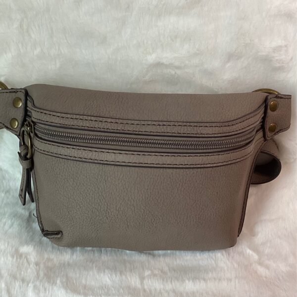 Taupe belt bag